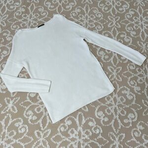 Tommy Bahama White Knit Crewneck Sweater